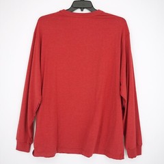 Cremieux Men’s Long Sleeve Shirt XXL Red Heather Solid Stretch NWT