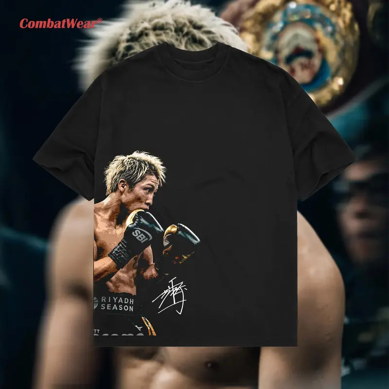Naoya Inoue The Monster T-Shirt Combatwear Boxing Champion Men Graphic Tee