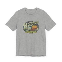 Vintage Peaches Record & Tapes Store Logo Unisex Jersey Short Sleeve T-Shirt
