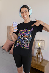 Chun Li T-shirt Street Fighter vs King Of Fighters Snk Anime Gift Shirt All Size