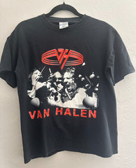 VINTAGE 90s Van Halen 1991 F**Kin Live and Uncensored Tour Single Stitch SZ L