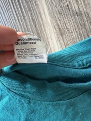 1970’s Single Stitch T-Shirt Size Small Teal BVD Vintage