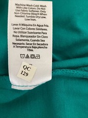 ATHLETIC WORKS DRIWORKS COOL TURQUOISE TRI BLEND MUSCLE Tank Sz M*