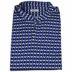 NEW KITON MULTICOLOR COTTON COREAN SHIRT US 16 – EU 41 MUL