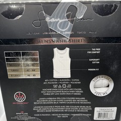 Sean John Mens Tank Shirts 3 Pack Cotton Blend Size Small Tag Free NIB