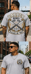 Pro Club Shaka Streetwear Barber Shop Rebel Tee Shirt Mens Big Tall Graphic t