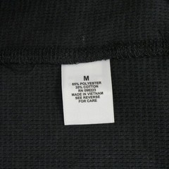 Magellan Outdoors Mens Thermal M Black Base Camp Gorpcore Hiking Camping Layers
