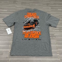 Men’s S 🔥 Chicago Street Race 2025 Nike Jordan Brand 23XI Tyler Reddick Gray