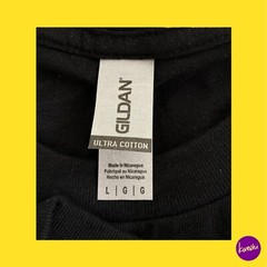 GILDAN Unisex Ultra Cotton T-Shirt, Style G2000, Black (2-Pack), UK L | EU 52