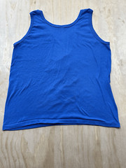 Vintage 80s Sportswear Party Animal Tank L Screen Stars I Don’t Do Mornings 1988