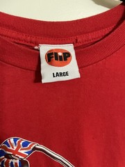 Vintage Flip Skateboards Shirt Mens Large Y2K 90s Skate Boulala Skateboarding