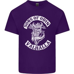 Son of Odin Valhalla Viking Norse Mythology Mens Light Cotton T-Shirt