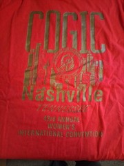 COGIC Church of God In Christ 43rd Women’s International 93 Convention Shirt XL