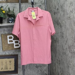 all In Motion Mens Everyday Woven Shirt 89432482 Rose Pink M
