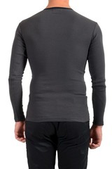 Emporio Armani Underwear Men’s Gray Long Sleeve Shirt US S/M IT 48