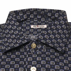 NEW KITON MULTICOLOR COTTON SHIRT US 15.75 – EU 40 MUL
