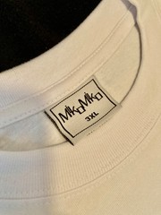 MEN’S 3XL T SHIRT WHITE 100% COTTON SUPER HEAVYWEIGHT 13oz. CREW NECK