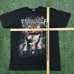 Vintage Bay Island Sportswear Bullet For My Valentine Band T Shirt Men’s XL READ