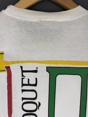Vintage 90’s Croquet White Shirt Promo Sports XL Color Rare Game Art