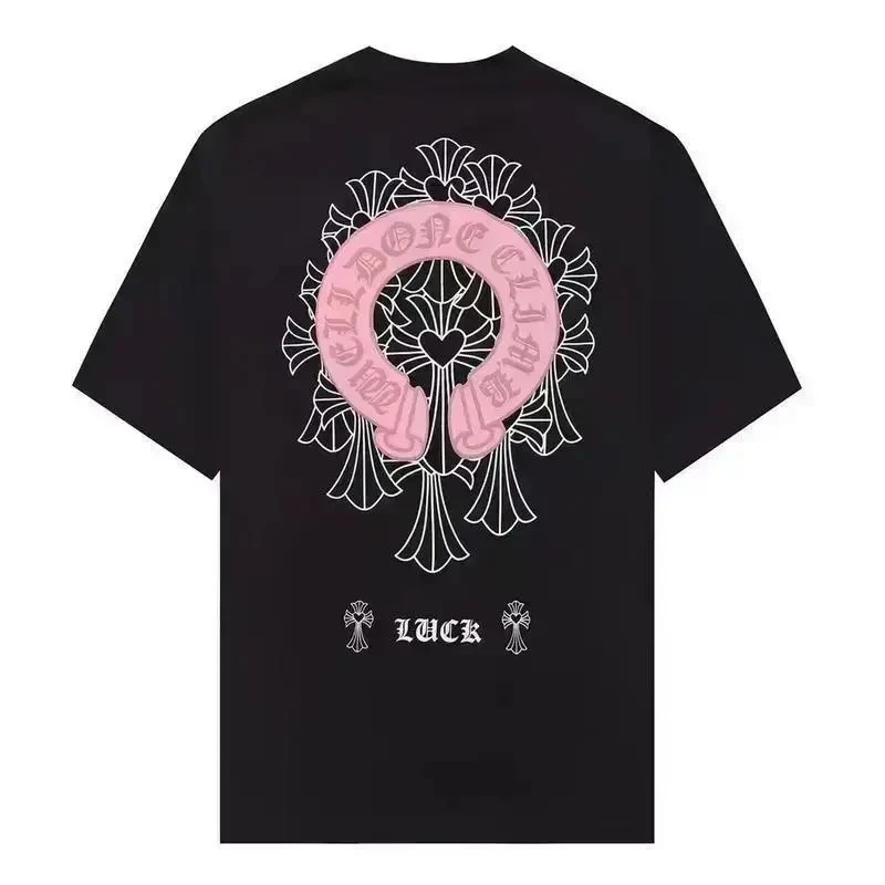 [ 100%Cotton]Men’s 2026 Spring Refresh Classic Fit T-Shirt Horseshoe Gothic Grap