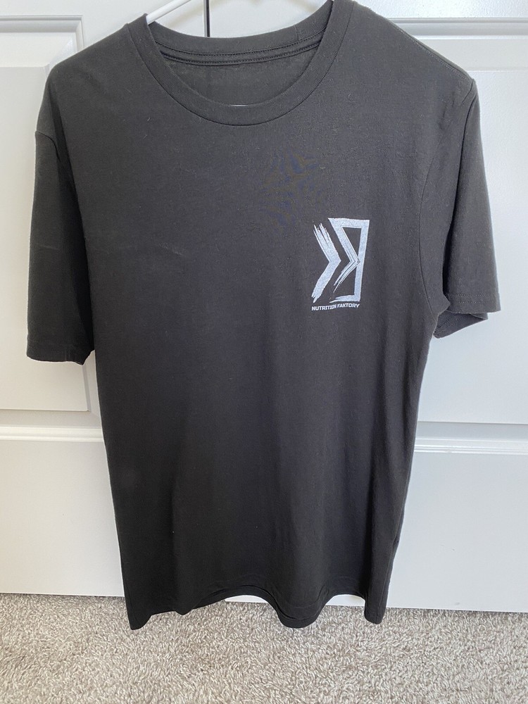 Nutrition Faktory – Medium Short Sleeve T-Shirt – Black – Soft Material