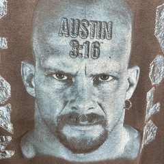 Vintage Stone Cold Steve Austin T Shirt Men Size XXL Black WWF 1998 Austin 3:16