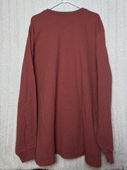 Carhartt Men’s 2XL Tall Long Sleeve Pocket Shirt Bundle Blue Red Workwear