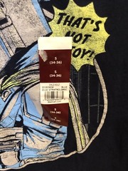 NEW Mens Star Wars The Mandalorian “That’s Not A Toy” Small 34-36 – Grogu 370