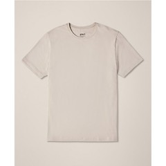 Pact Lux Essential Classic Fit Large 100% Organic Cotton Nickel Grey Crew Neck