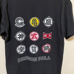 Dragon Ball T-Shirt XL Black Embroidered Logo Shimamura 2026 limited JAPAN NEW