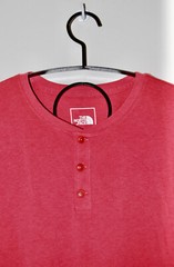 NWT The North Face Men’s Slate Rose Pink Terrain SS Henley Shirt sz S M L XL