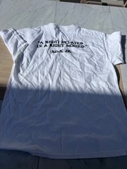 KEEP THE PROMISE T-Shirt Anti-Fascist Political Activist Tee size M gd2