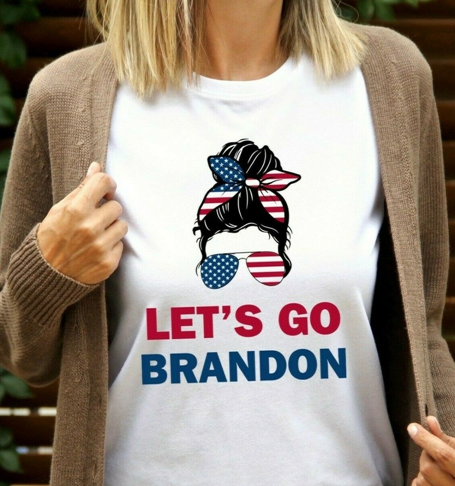 Let’s Go Brandon Joe Biden Funny T shirt Trump 2024 FJB Funny Political Shirts