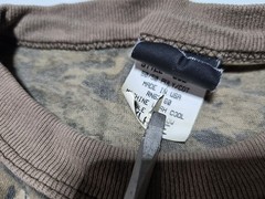 Vintage Camo Hunting XL Shirt Ace Sportswear Long Sleeve 50/50 USA Single Stitch