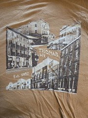 West Virginia & Thomas WV Tshirts Lot Of 2 XXL Bella Canvas