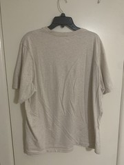 Lands End Super Cotton Tee T Pocket Off White Cream Color Shirt XXL