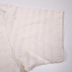 Scotch & Soda Textured Pocket T-Shirt Mens 2XL Relaxed Fit Eggnog White Tee