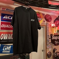 GENUINE CHEVY Silverado 454 SS Black LOGO STYLE T-Shirt OBS V8 Chevrolet C/K 350