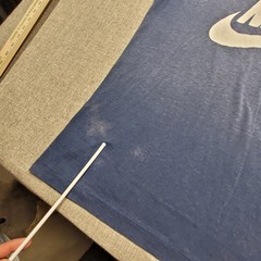 Vintage Nike Swoosh Tee Size Xl Blue Tag 1980s Faded Distressed Buttery soft