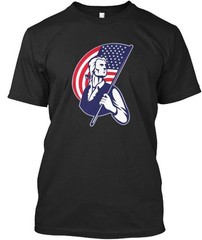 Independence Day T-Shirt Made in the USA Size S to 5XL