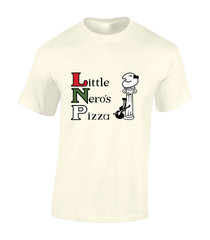 LITTLE NERO’S PIZZA MENS T SHIRT COOL RETRO HOME MOVIE CLASSIC FILM ALONE TOP