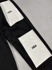 Hood By Air HBA Archive Vinyl Panel Long Sleeve Shirt Black L