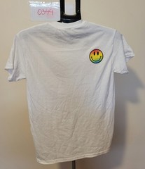 Gildan DryBlend White T-Shirt – Size S (344)
