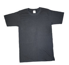 Yazbek Heavy Weight Men Black Short Sleeve T-Shirt Size S New Without Tags