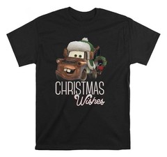 Disney Cars Tow Mater Christmas T-shirt Size S – 5Xl Gift For Friend
