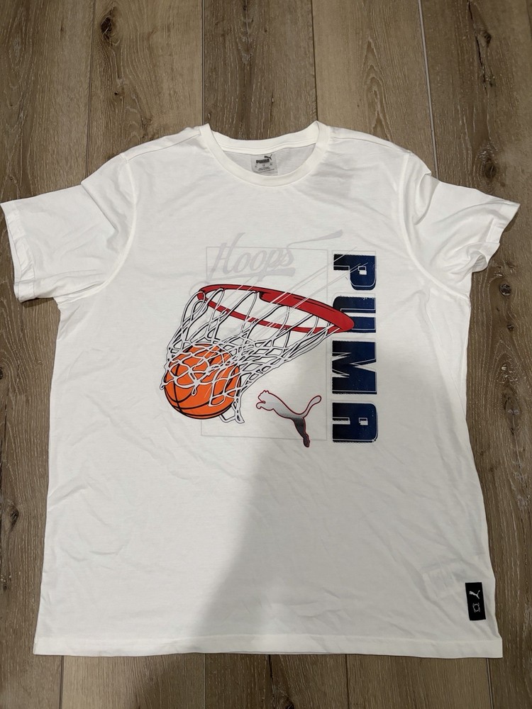Puma Hoops Size XL Mens T-shirt