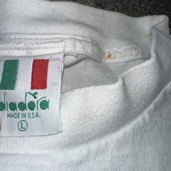 Vintage Diadora Tennis National Championships New York 1991 T Shirt Large