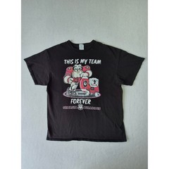 Delta Pro Weight Georgia Bulldogs Mens XL Black Graphic T-Shirt UGA Team Forever