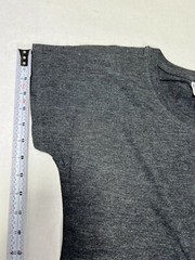 TRI-BLEND DOLMAN VINTAGE BLACK XS T-SHIRT WHOLESALE LOT 72PCS 12 OR 1 TEE SIZEsx