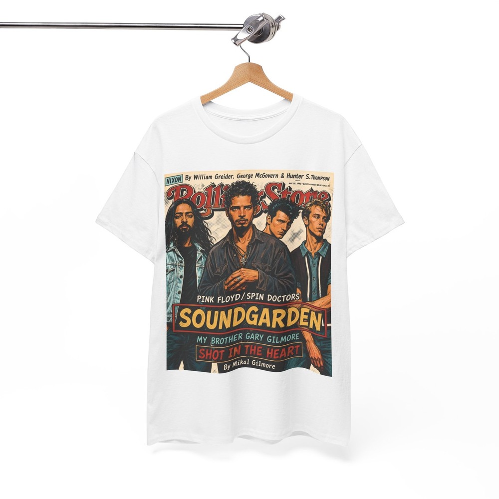 SOUNDGARDEN CHRIS CORNELL UNISEX T Shirt RARE ROCK TEE